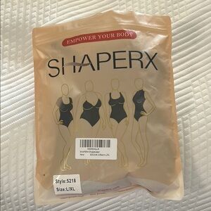 Shaperx Black Bodysuit - L/XL